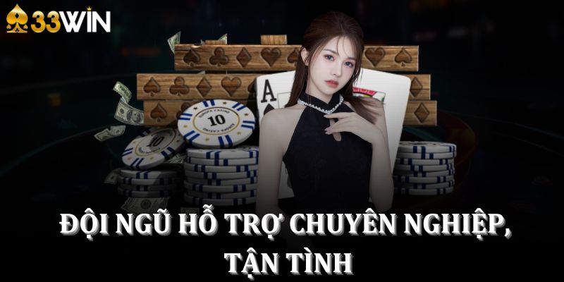 Đội ngũ hỗ trợ chuyên nghiệp, tận tình 