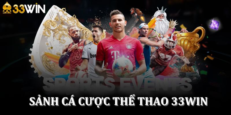 Sảnh cá cược thể thao 33win 